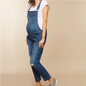 Indigo Blue Maternity Overalls